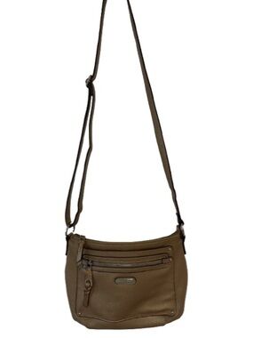 Dana Buchman Kristi Pebbled Vegan Leather Crossbody Bag